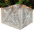 23" Natural Weathered Gray Whitewash Christmas Tree Collar
