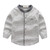 Long-sleeved Shirt, Children's Shirt, Baby Stand-up Collar Striped Clothes