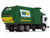 Mack TerraPro Refuse Garbage Truck with Front Loader "Waste Management" White and Green 1/87 (HO) D