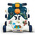 3-in-1 Baby Sit-to-Stand Walker with Music and Lights-Blue - Color: Blue