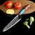 Color: Blue handle with box - Pattern Kitchen Knife