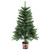 vidaXL Artificial Christmas Tree Lifelike Needles 2 ft Green