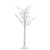 vidaXL Christmas Tree 128 LEDs 4 ft Cold White Willow Indoor Outdoor