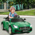 12V Licensed Mercedes Benz Kids Ride-On Car with Remote Control-Green - Color: Green