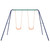  Swing Set Blue Steel Medium Durable Outdoor Swing Set A949-92318
