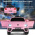 Volkswagen Beetle Kids Electric Ride On Car with Remote Control-Pink - Color: Pink D681-TQ10040PI