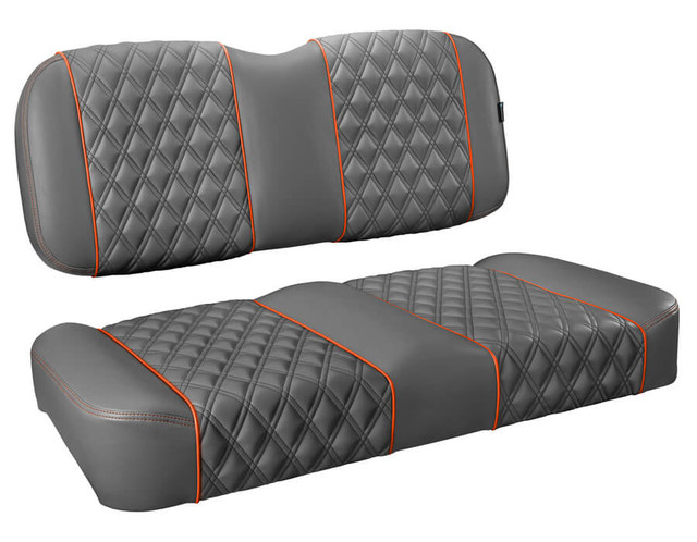 EZ-GO Express L6 Charcoal Custom Golf Cart Front Seat