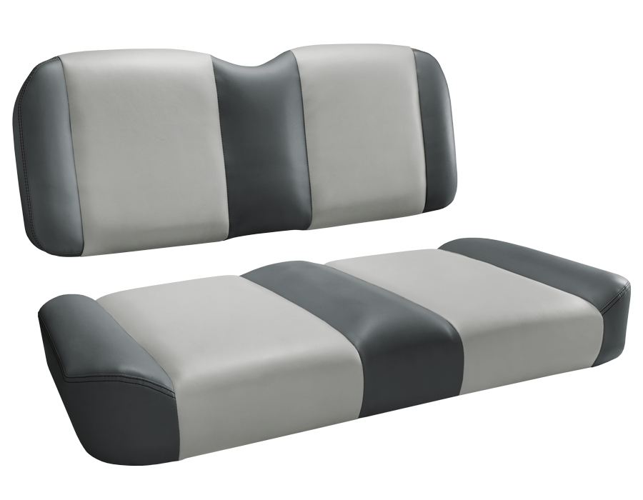 MasterClass Pro Series Front Seat for Club Car and EZGO - Charcoal and Gray