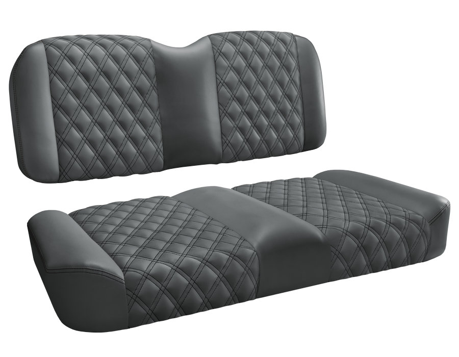 MasterClass Elite Series Front Seat for Club Car and EZGO - Charcoal