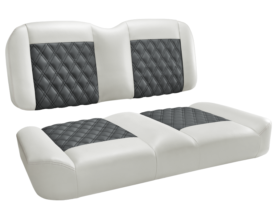 MasterClass Signature Series Front Seat for Club Car and EZGO - Sea Salt and Charcoal