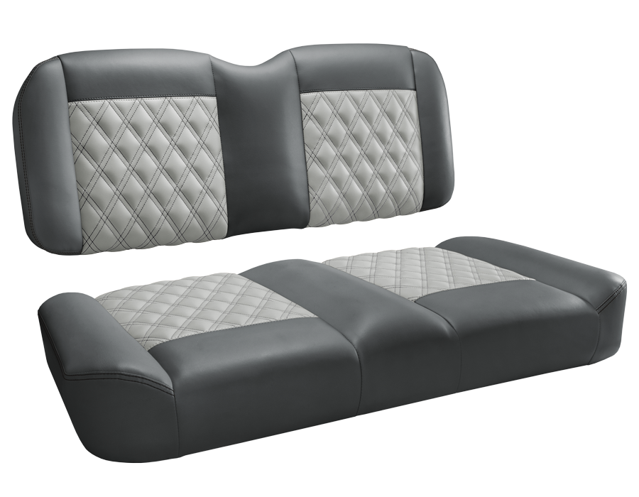 MasterClass Signature Series Front Seat for Club Car and EZGO - Charcoal and Gray