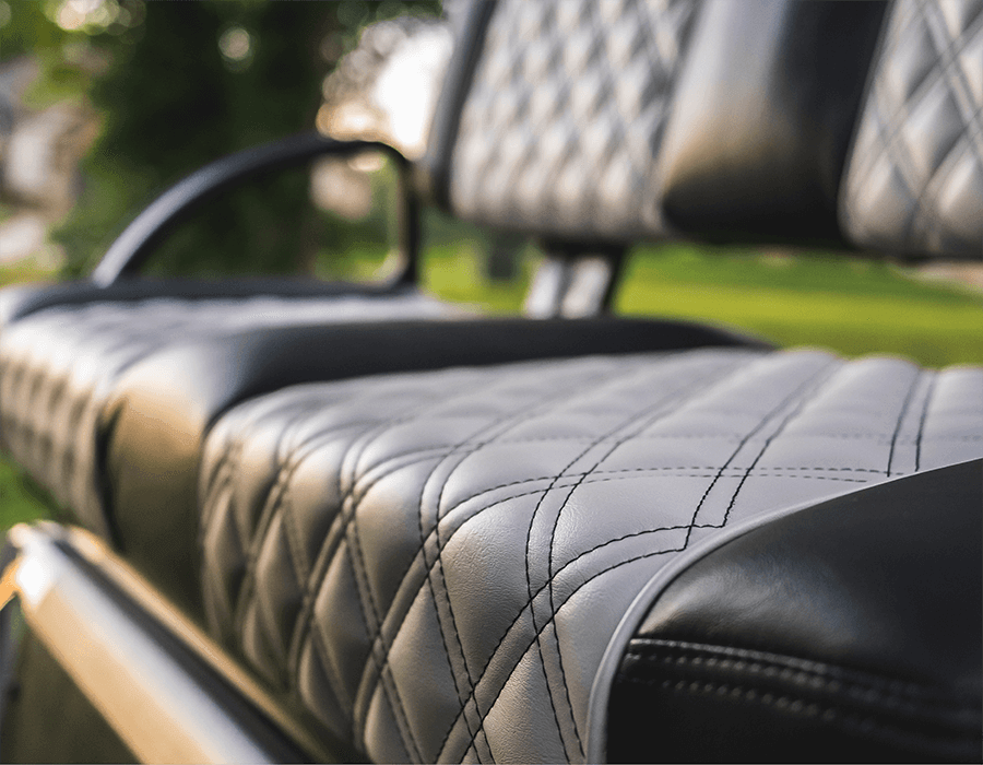 Master Class Custom Golf Cart Seat Lifestyle