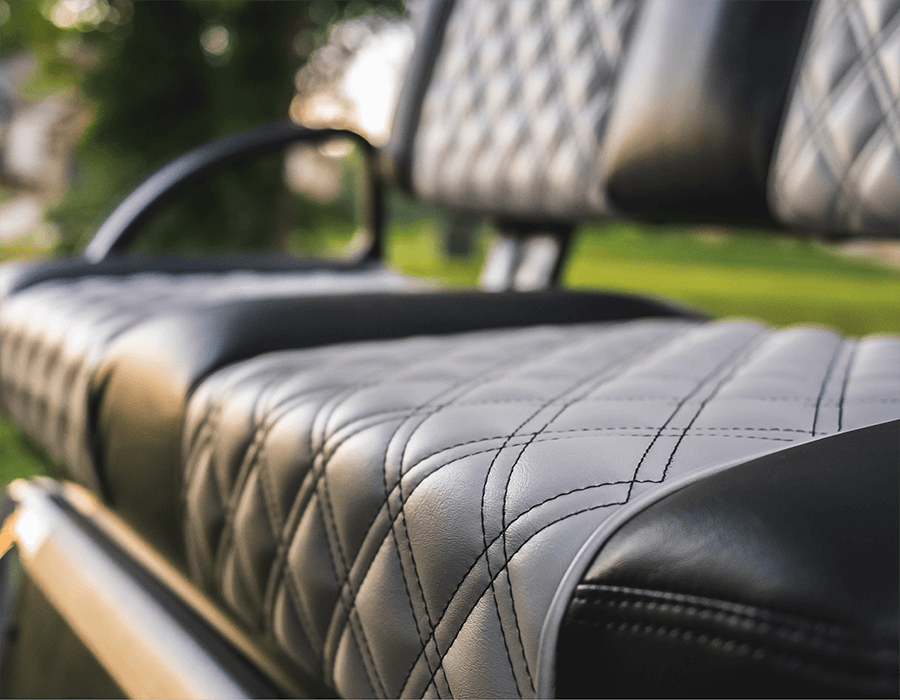 Master Class Custom Golf Cart Seat Lifestyle