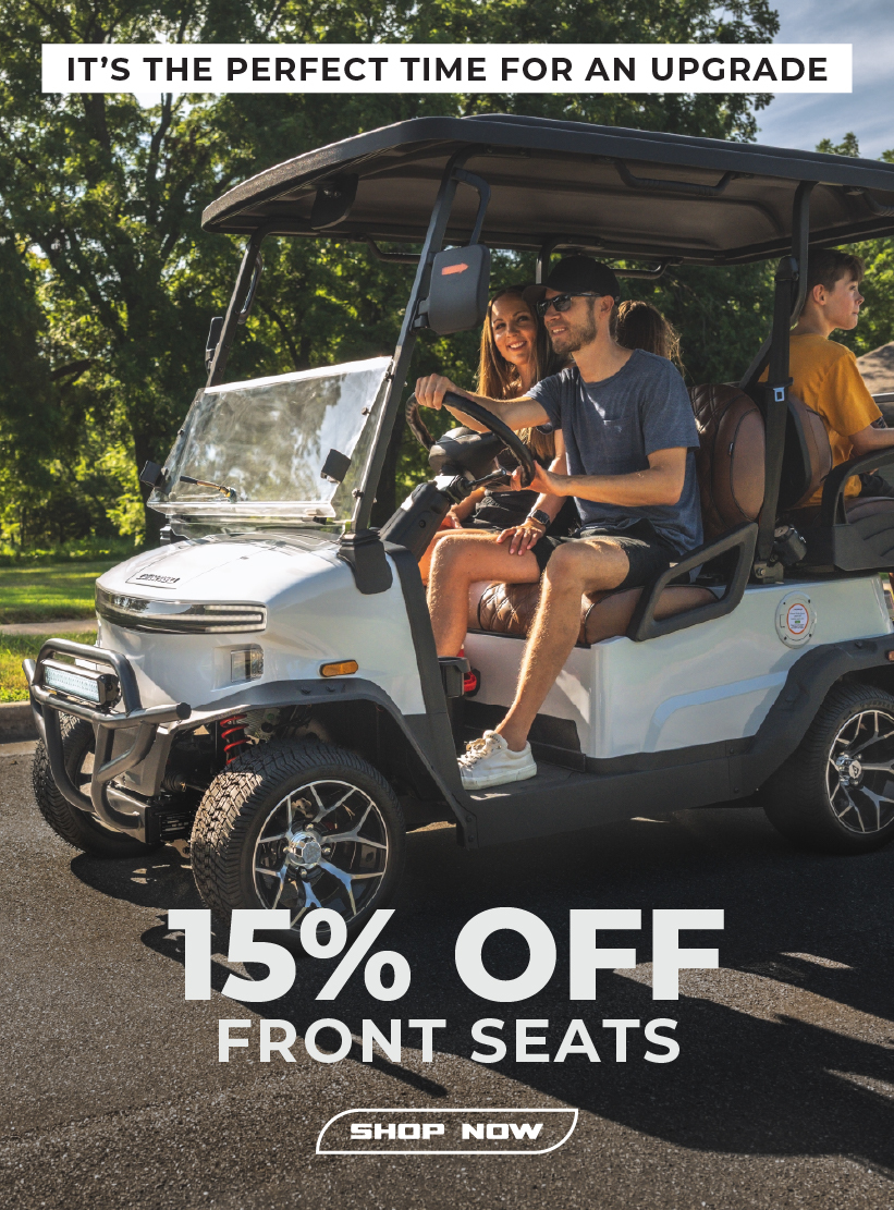 Custom Golf Cart Seats - MasterClass Seats