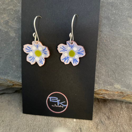  blue flax earrings