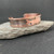 trout copper cuff bracelet