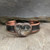 moss agate copper cuff bracelet