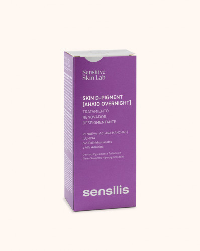 Sensilis skin d-pigment aha10 overnight 30 mL