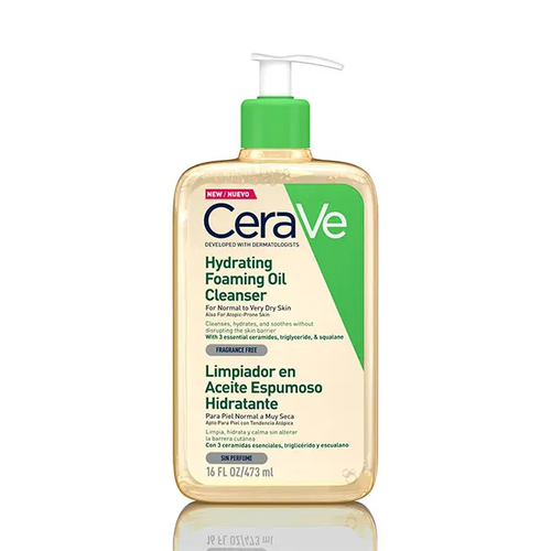 CERAVE LIMPIADOR ACEITE ESPUMOSO 473 ML
