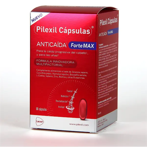 PILEXIL FORTEMAX ANTICAIDA 60 CÁPSULAS