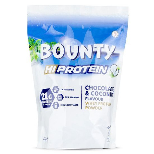 BOUNTY MARS PROTEINA DE WHEY CHOCOLATE Y COCO 455 GRS