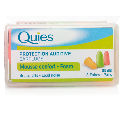 Quies tapones para los oídos 6 UDS