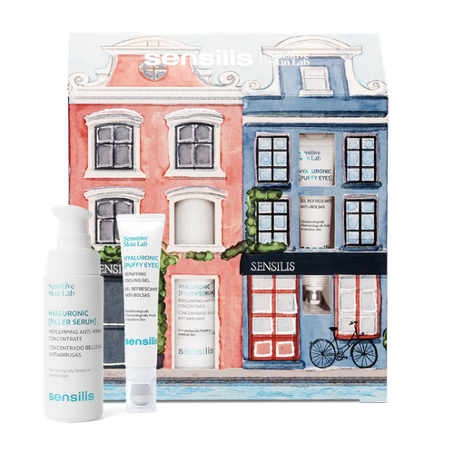 SENSILIS COFRE Hyaluronic [Filler Serum] 30 ml + Hyaluronic [PUFFY EYES] 15 ml
