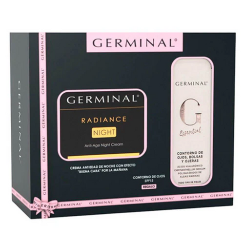 GERMINAL RADIANCE ANTI-AGE NIGHT CREMA 50 ML + CONTORNO REGALO