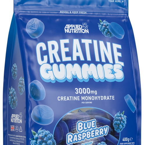 APPLIED NUTRITION CREATINA EN GOMITAS SABOR ARÁNDANOS 80 UNIDADES