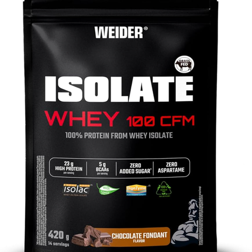 WEIDER PROTEÍNA ISOLADA WHEY 100CFM 420 G SABOR CHOCOLATE FONDANT