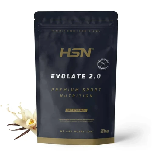 HSN EVOLATE 2.0 SIN EDULCORANTE WHEY ISOLATE CFM 500 GR VAINILLA