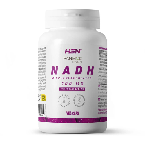 HSN NADH MICROENCAPSULADO 100 MG  PANMOL 60 CAPS VEG