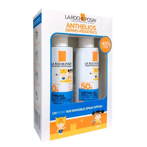 LA ROCHE POSAY ANTHELIOS DERMO-PEDIATRICS SPF 50+ PACK 200ML+200ML