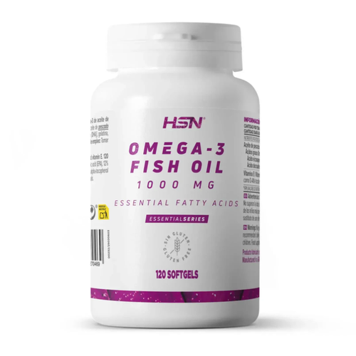 HSN OMEGA 3 ACEITE DE PESCADO 1000 MG 120 PERLAS