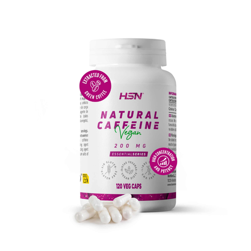 HSN CAFEINA NATURAL 200 mg 120 caps vegetales