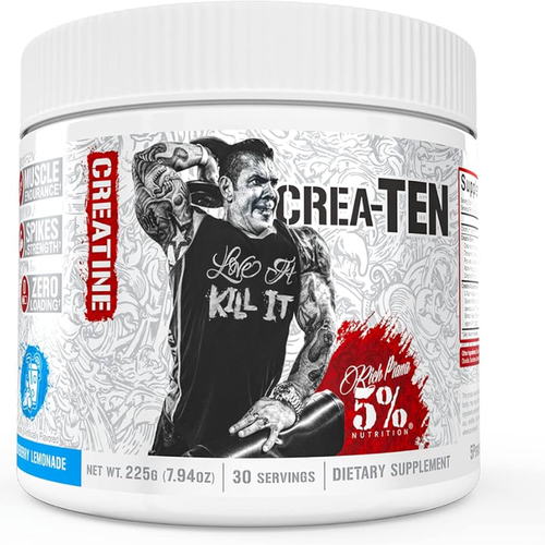 5% Nutrition - Rich Piana Crea-TEN (225g) BLUEBERRY LEMONADE