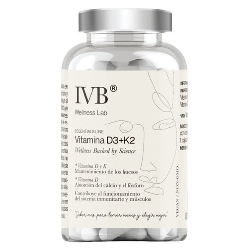IVB VITAMINA D3+K2 60 cápsulas