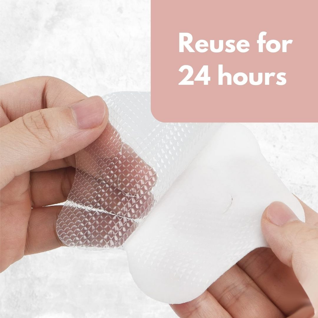 Rapid Relief Cooling Hydrogel Pads for Breastfeeding Sore Nipples