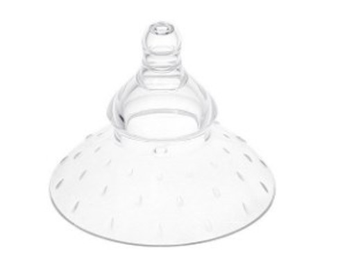 Specialty Nipple Shield for Breastfeeding Refusal and Strong Bottle Preference