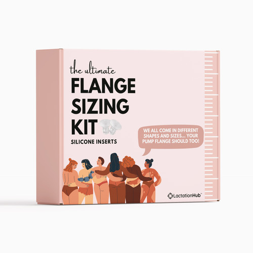 The Ultimate Flange Sizing Kit with Silicone Inserts + Silicone Ruler + 3 in 1 Healing Pumping Spray!