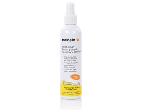 Medela Quick Clean Breast Pump & Accessory Sanitizer Spray