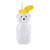 Therapy Honey Bear Straw Cup For Baby - Squeezable Assistive Drink Container