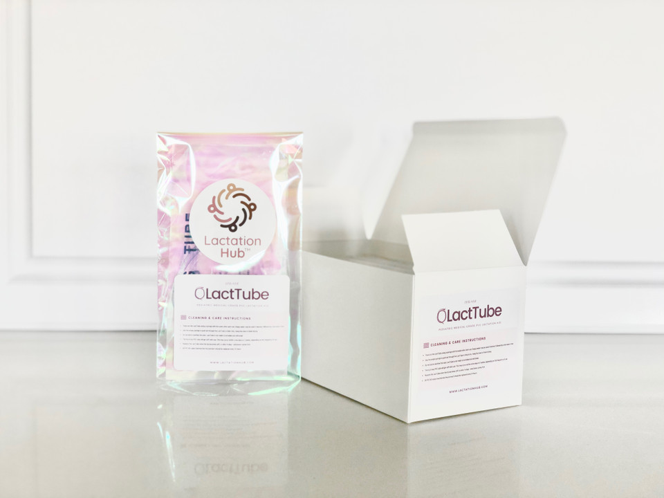 LactTube Pediatric Feeding Tube Lactation Aid PARENT SET (2pc LactTube