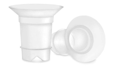 Clear Comfort Silicone Flange Inserts