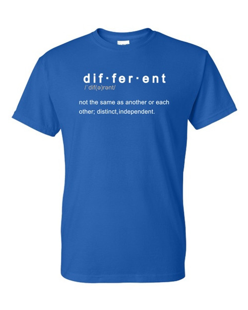 Different Definition Short Sleeve