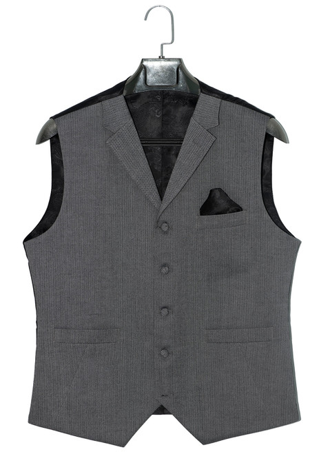 mod clothing grey 3 piece suit