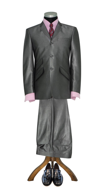 Silver tonic suit