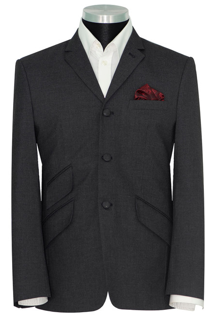 charcoal blazer