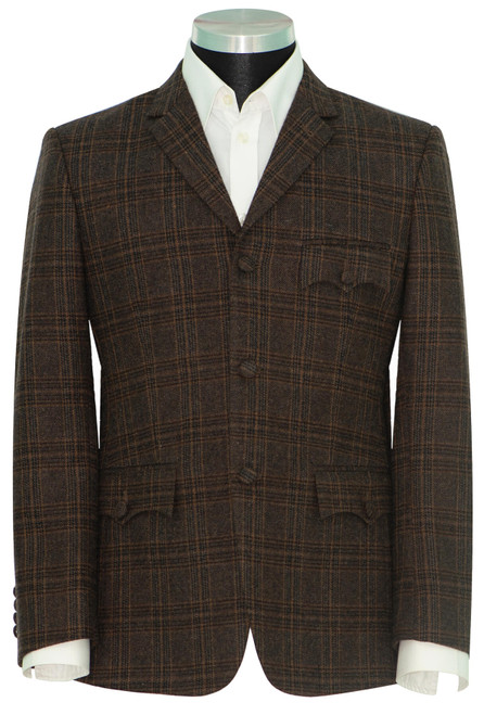 Pete Townshend wool chocolate brown jacket