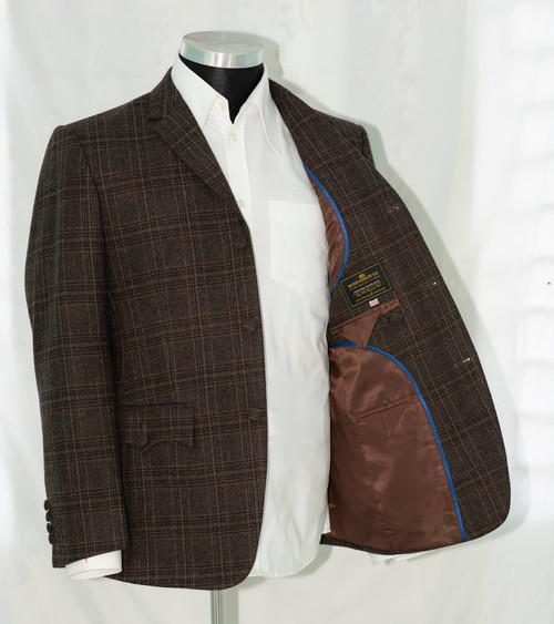 Pete Townshend wool chocolate brown jacket